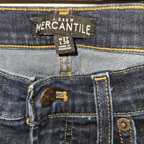 J. Crew Mercantile Womans Jeans W27 L28 - Picture 4 of 9